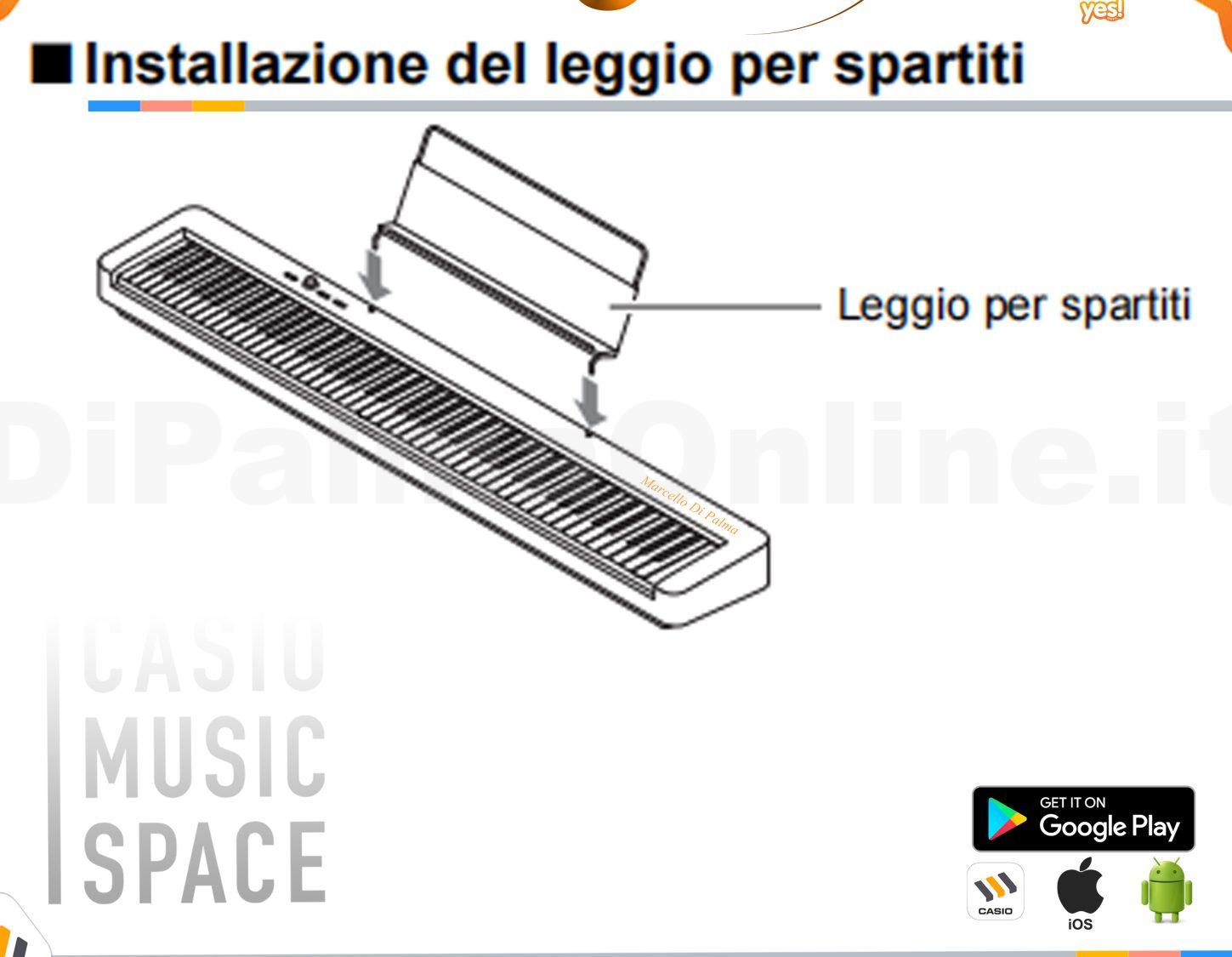 Pianoforte 88 Tasti Casio CDP-S110 Bk User img2